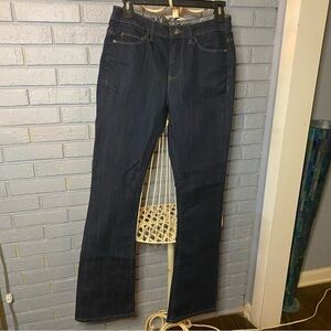 Calvin Klein Shape Boot Cut Women's Jeans Dark Wash Size 4 Tall